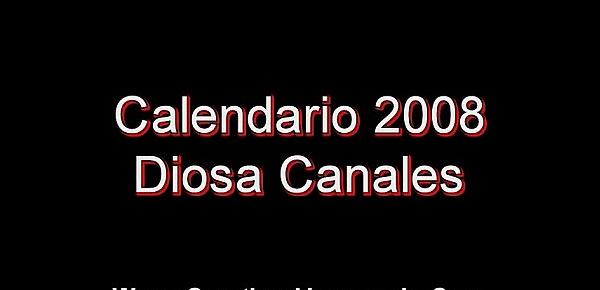  Diosa Canales Calendario 2008 - Venezolana